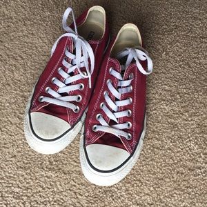 Burgundy Red Converse